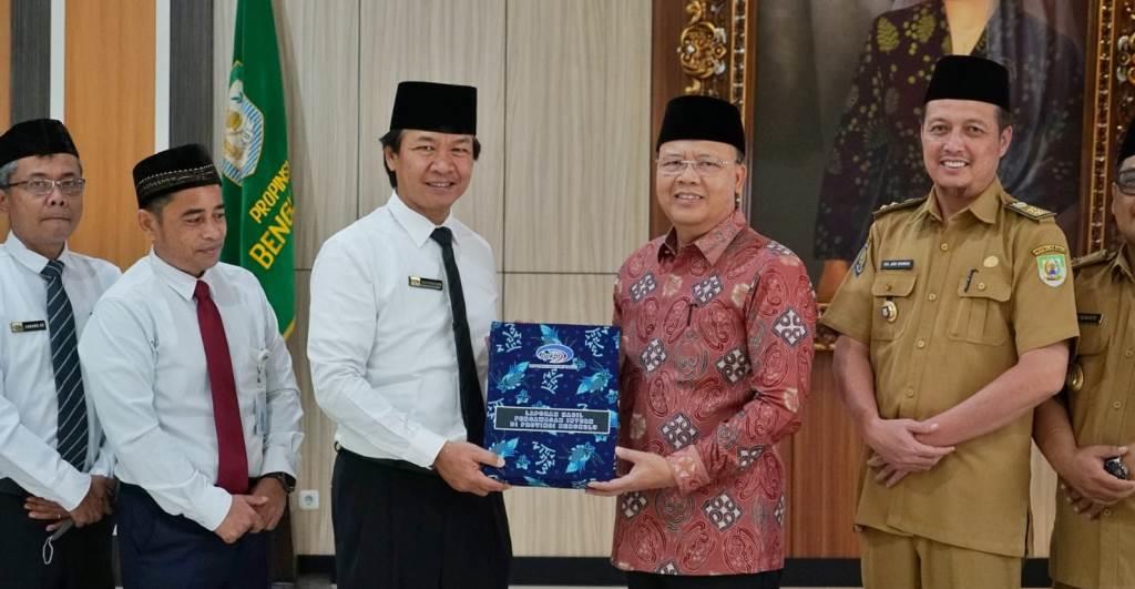Gubernur Rohidin Terima Laporan Pengawasan Semester I dari BPKP