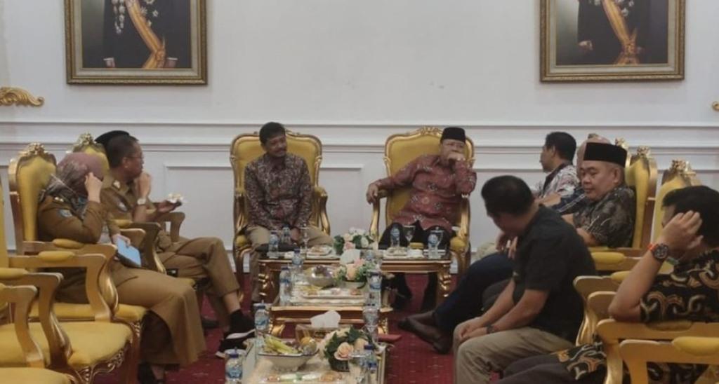 Pimpinan Dewan Dialog dengan Gubernur, Pastikan Target Pembangunan 2023