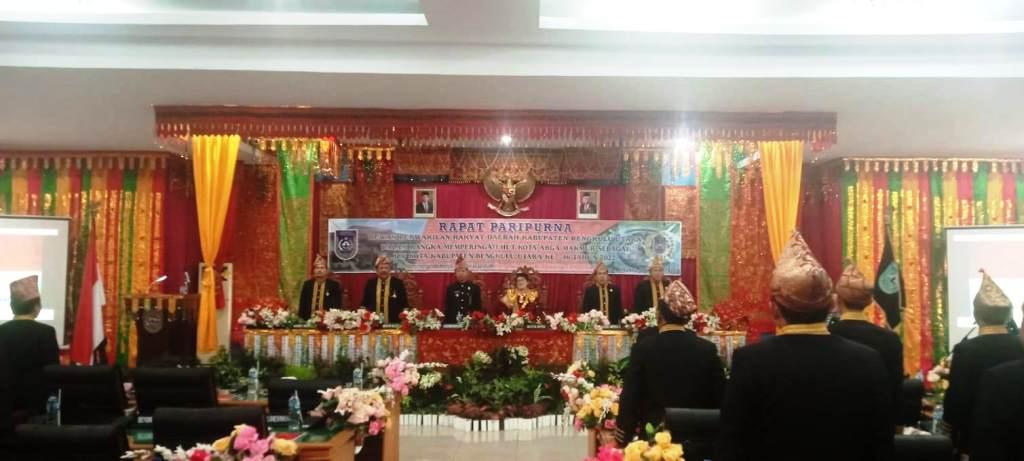 DPRD Bengkulu Utara Gelar Paripurna HUT Kota Arga Makmur ke 46