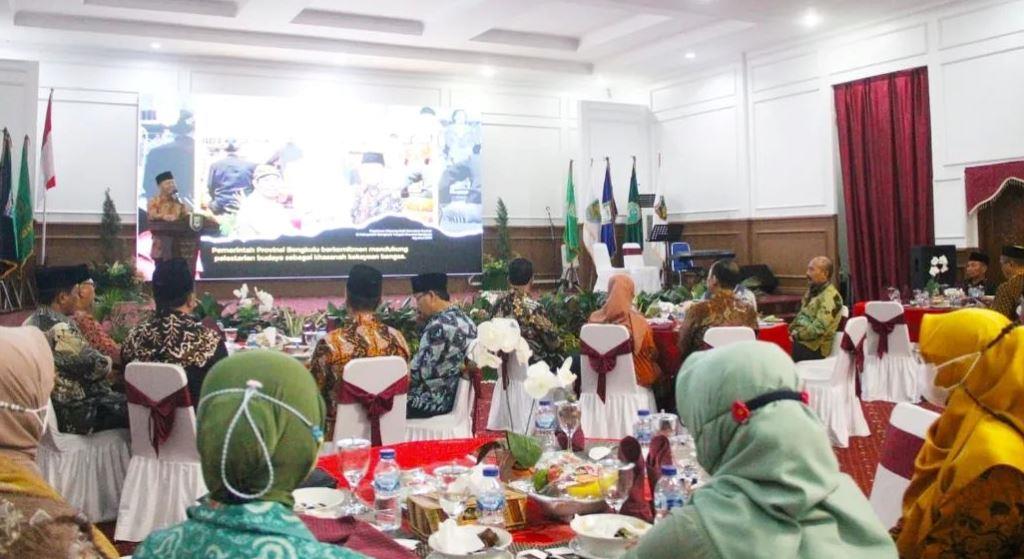 Silaturahmi Gubernur Rohidin dengan Tokoh Jawa Dihadiri Ki Dalang BA Pamungkas
