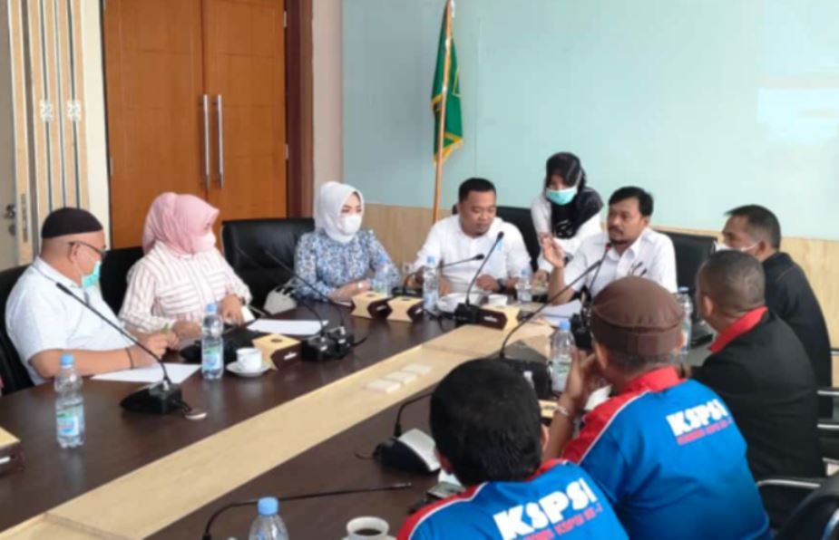 DPRD Provinsi Bengkulu Terima Aspirasi KSPSI