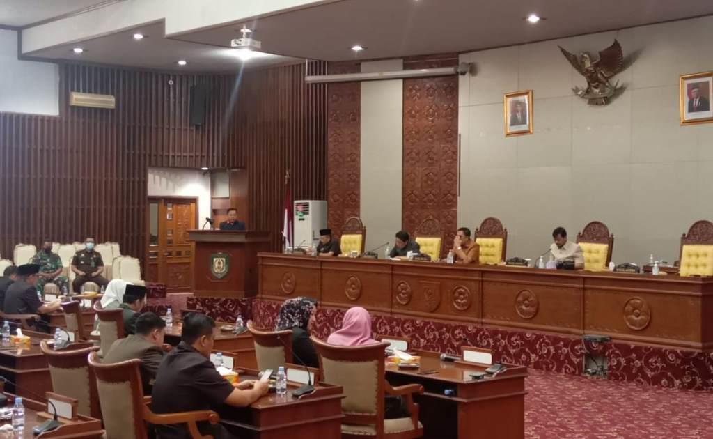 DPRD Provinsi Bengkulu Gelar Paripurna Penyampaian Hasil Reses