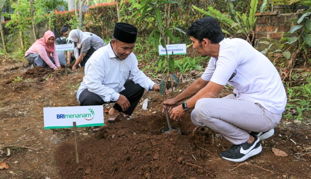 Dukung Net Zero Emission, BRI Menanam Proyeksikan Emisi Turun 23% Tahun 2025