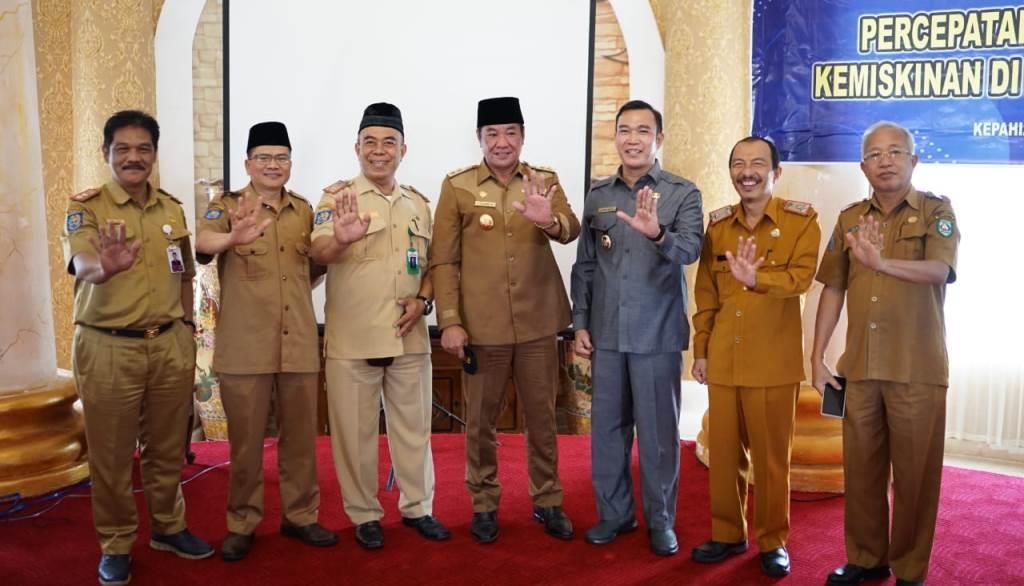 Wagub Pimpin Rapat Percepatan Penanggulangan Kemiskinan di Kepahiang