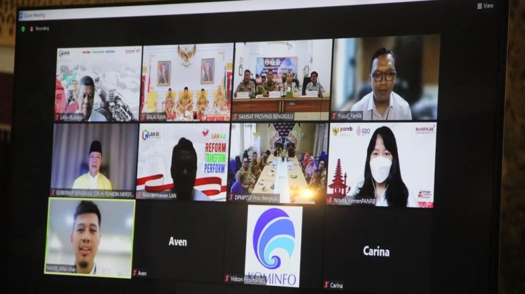 Gubernur Rohidin Komitmen Tingkatkan Kualitas Pelayanan Publik