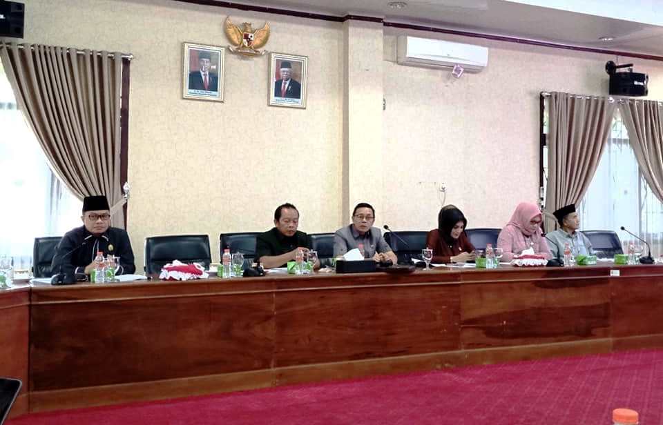 Bapemperda Kota Bengkulu Bersama Pemkot Gelar RDP Bahas Raperda Inisiatif