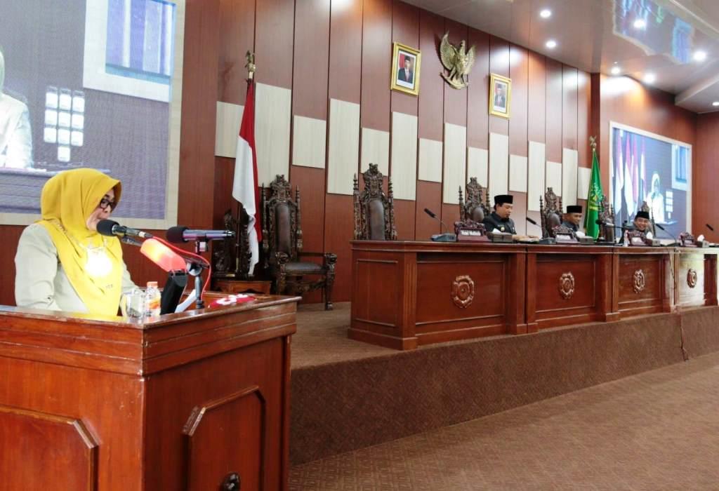 Paripurna, DPRD Kota Bengkulu Setujui Raperda pertanggungjawaban APBD 2021