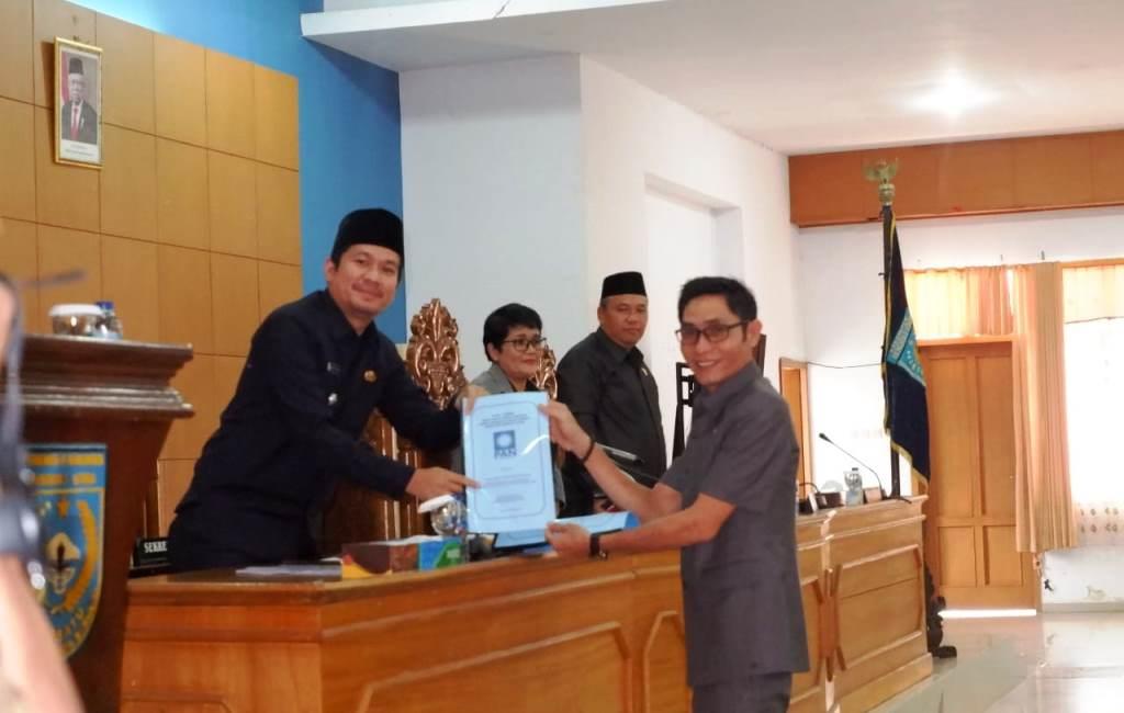 Paripurna, Tujuh Fraksi DPRD BU Setujui Raperda Pembangunan Industri