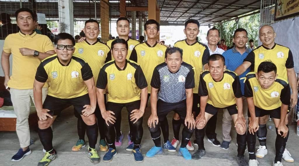 Meriahkan Haornas, Tim Dispora Bengkulu Ikuti Turnamen Fustal Antar OPD