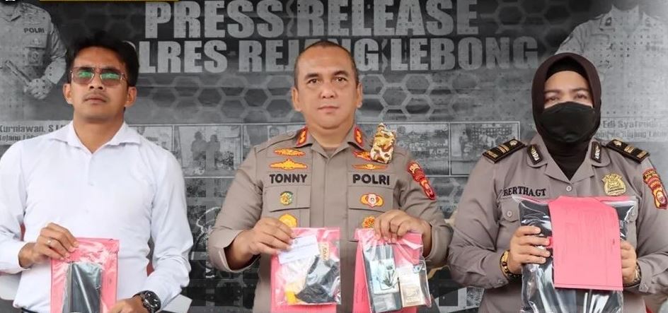 Polres Rejang Lebong Tangkap Dua Oknum Mahasiswa Usai Beli Sabu