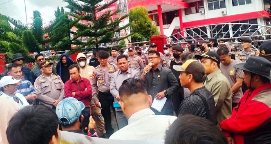DPRD Bengkulu Utara Terima Aspirasi Warga Desa Penyangga