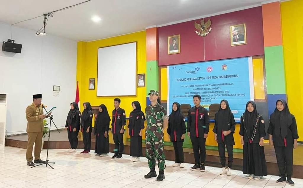 Dikukuhkan, TPPS Mukomuko Diminta Berperan Aktif Entaskan Stunting