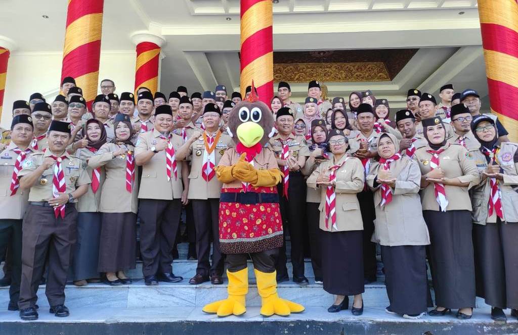 Pembukaan Kemah Bela Negara 2022 Ditandai Launching Logo dan Maskot