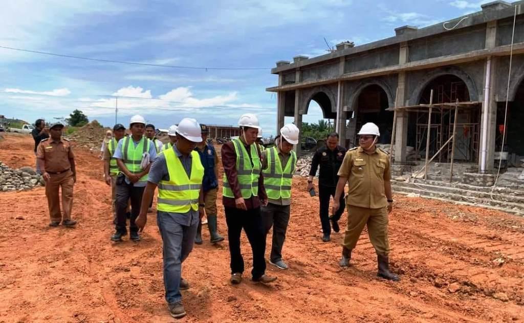 Komisi II Sidak Proyek Pembangunan Balai Kota