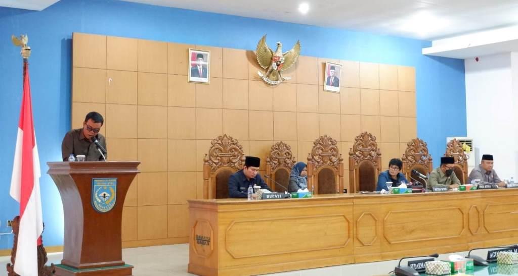 Paripurna DPRD BU, Pandangan Umum Fraksi-Fraksi Atas RAPBD 2023