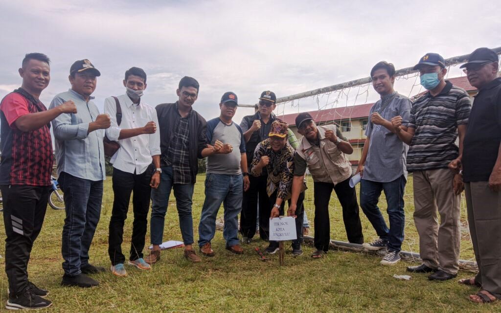 Dispora Provinsi Bengkulu Tetapkan Titik Nol Pembangunan Stadion Mini