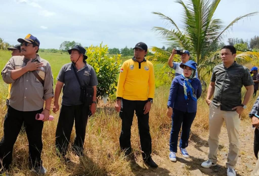 DKP Bengkulu dan Dewan Tinjau Kesiapan Lahan Pembangunan PPN