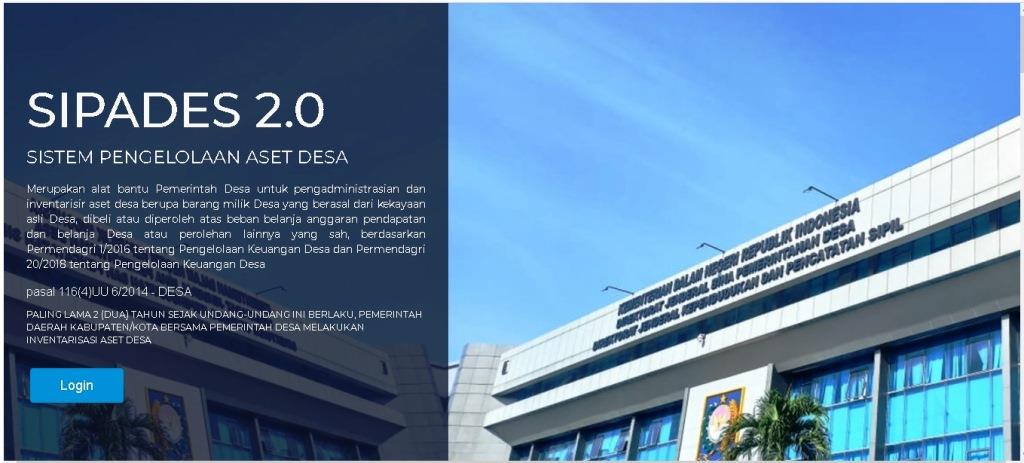 Optimalkan Pengelolaan Aset Desa Berbasis Elektronik Lewat Aplikasi SIPADES 2.0