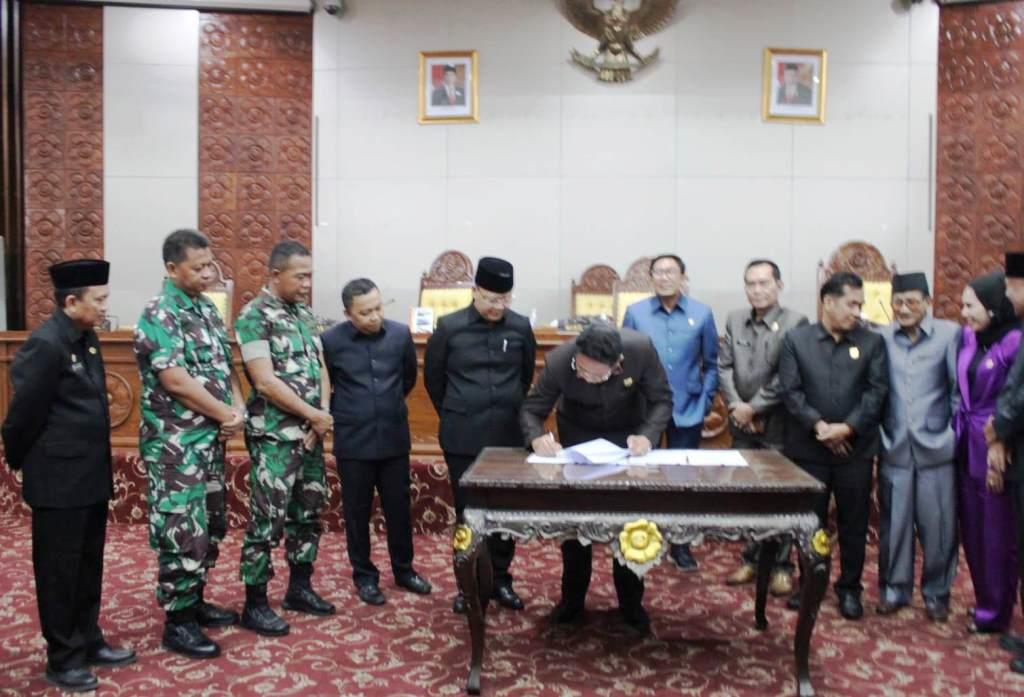 DPRD Provinsi Bengkulu Setujui Raperda Narkotika