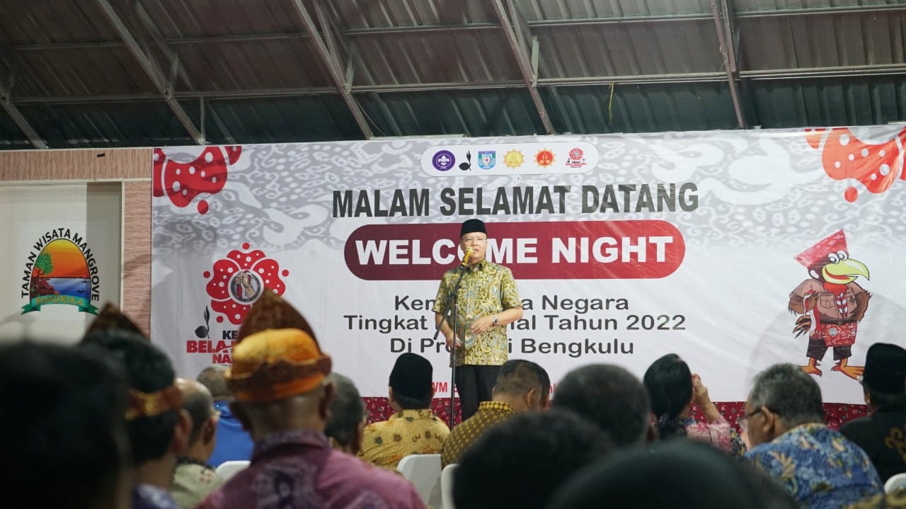 Gubernur Bengkulu Jamu Makan Malam Bersama Kontingen KBN 2022
