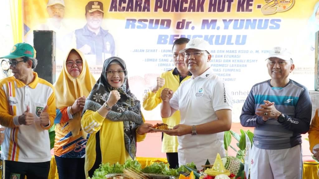 HUT ke-25, Gubernur Rohidin Harap Pelayanan RSMY Kedepan Semakin Baik