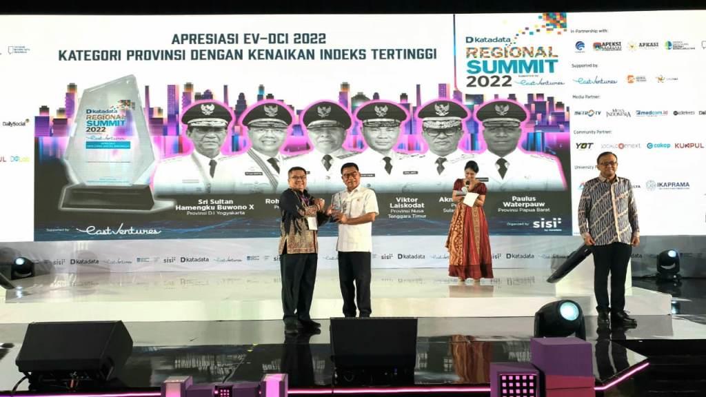 Provinsi Bengkulu Raih Perhargaan EV-DCI 2022