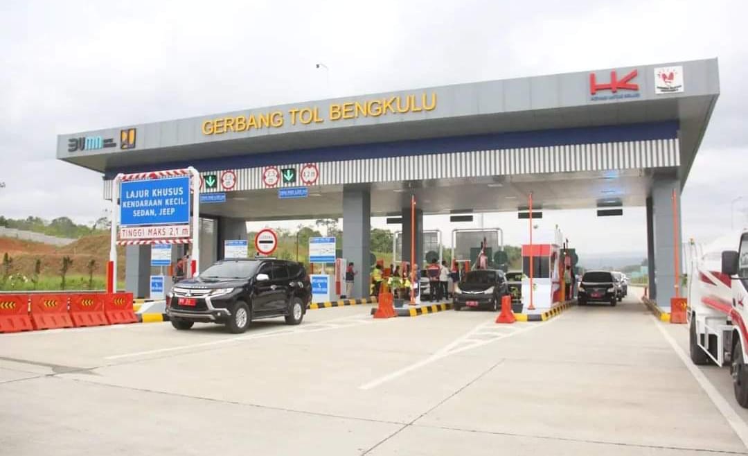 Resmi Dibuka, Tol Bengkulu-Taba Penanjung Digratiskan