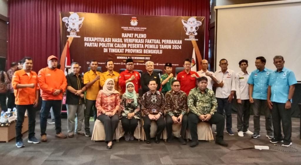 PKN Provinsi Bengkulu Memenuhi Syarat Ikut Pemilu 2024