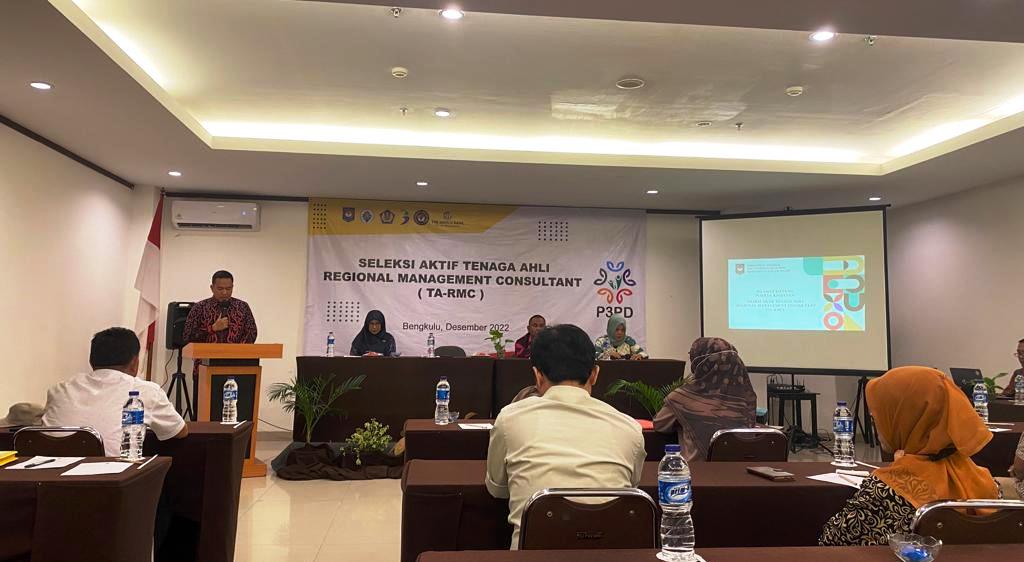 Seleksi TA-RMC, DPMD Bengkulu Siap Sukseskan Program P3PD