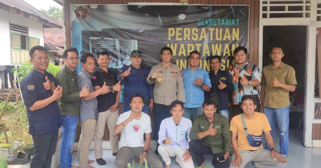 Kapolres Ajak PWI Seluma Kawal Pemilu 2024