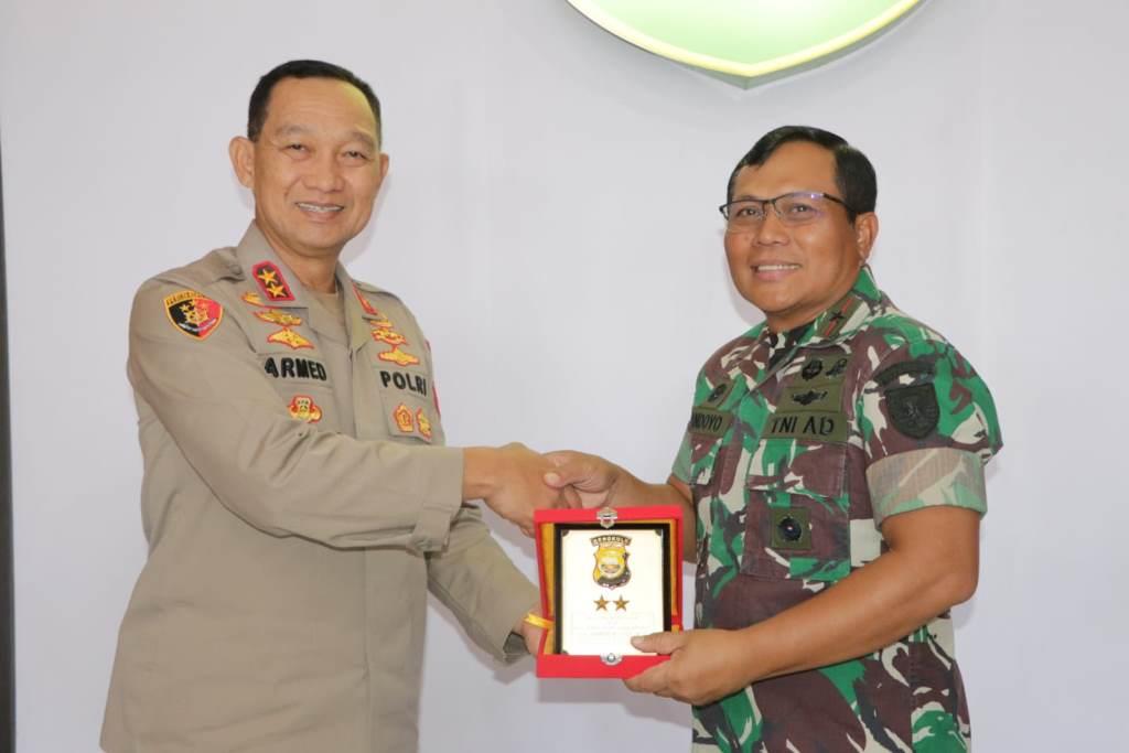 Irjen Pol Armed Wijaya Perkuat Sinergitas dengan Danrem 041 Gamas
