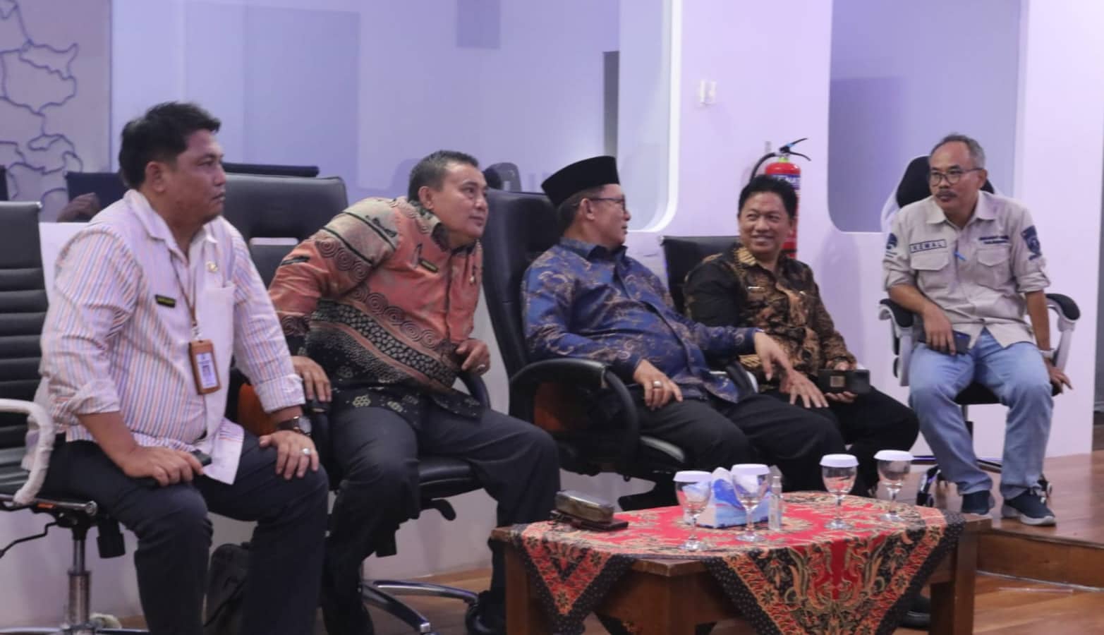 Bupati Kaur Berkunjung ke Kominfo Sumedang