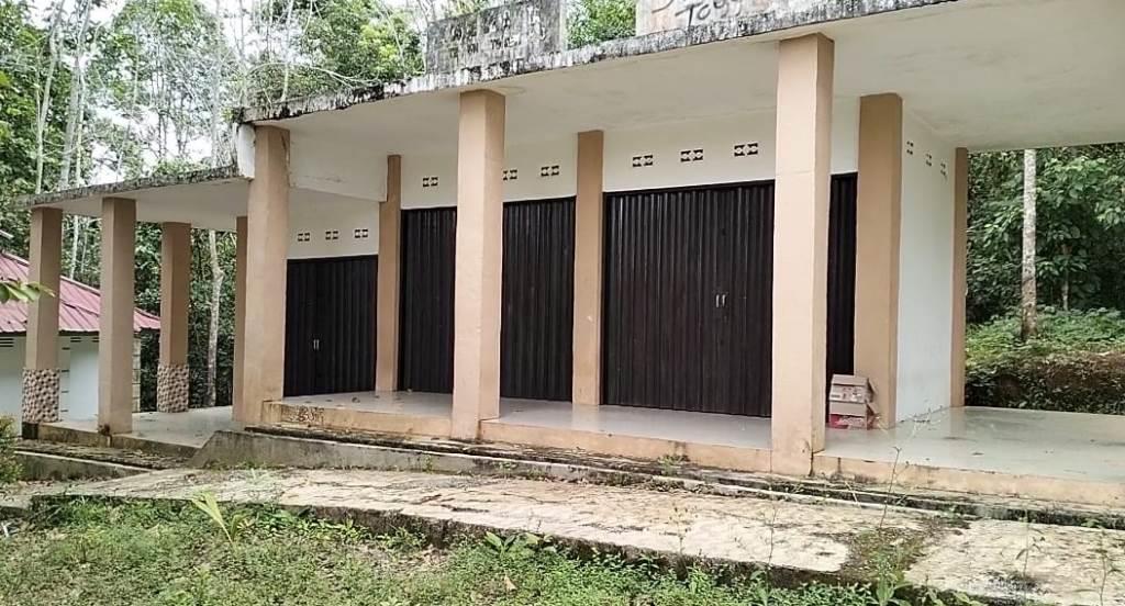 Bangunan Air Terjun Batu Bekinyau Terbengkalai, Disparpora Siap Ambil Alih