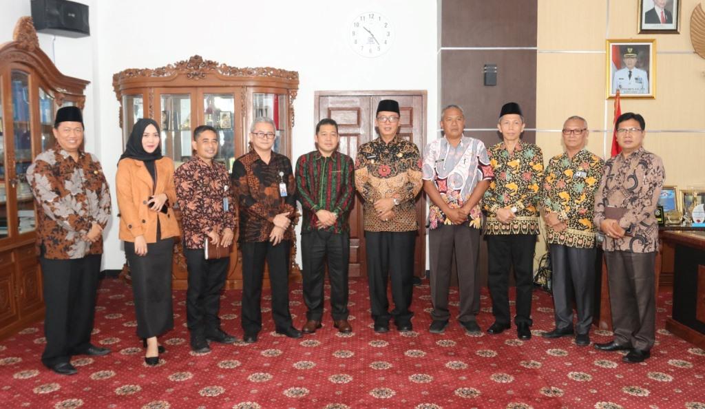Bupati Lismidianto Sambut Kunjungan Kepala BPKP Provinsi Bengkulu