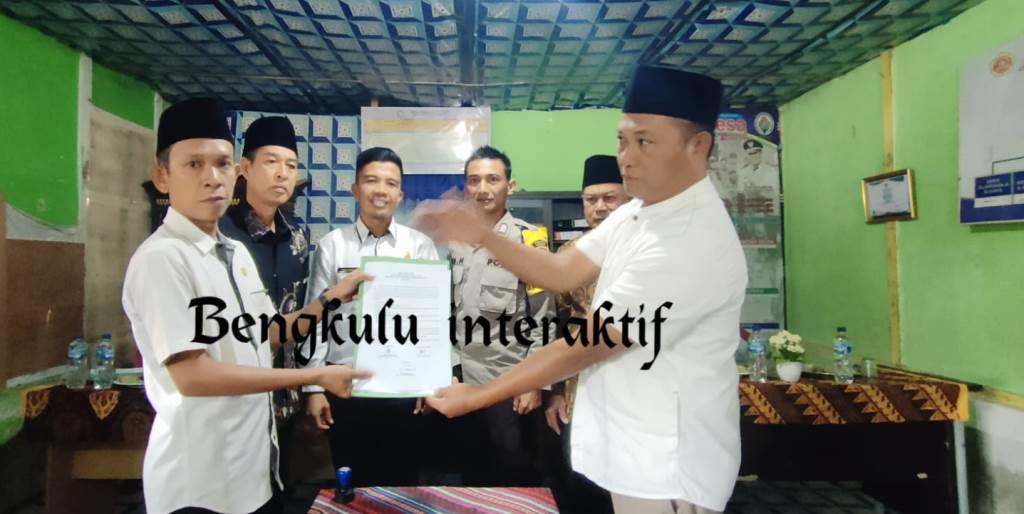 Sertijab Pjs Kades Garut Lebong Berselip Pesan dan Ucapan Terima Kasih