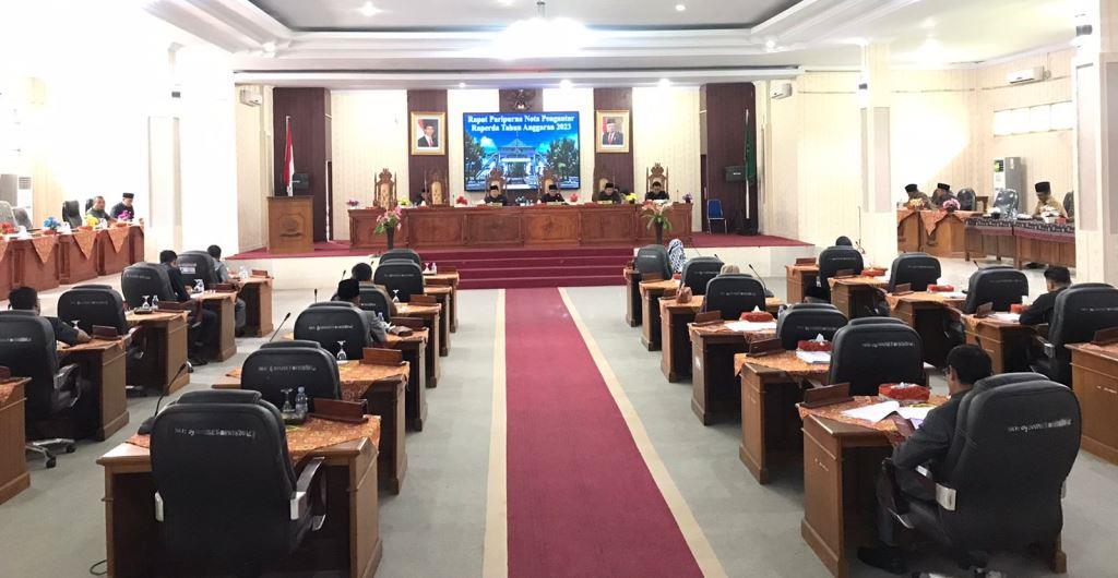 DPRD Lebong Bahas 4 Raperda Prioritas Tahun Anggaran 2023