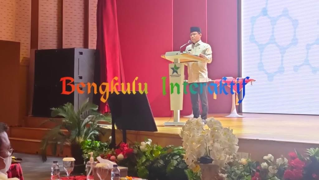 Dihadapan Kepala Perpusnas RI, Bupati Lebong Paparkan Rencana Pembangunan Gedung Perpusda