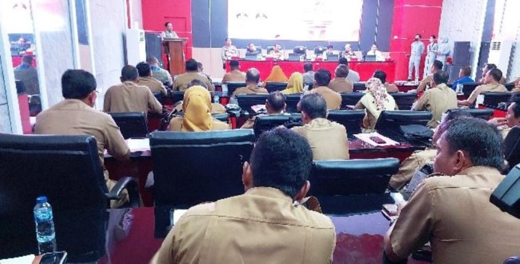 Rakornas PB, Bupati Mian Minta Seluruh OPD Perkuat Kolaborasi