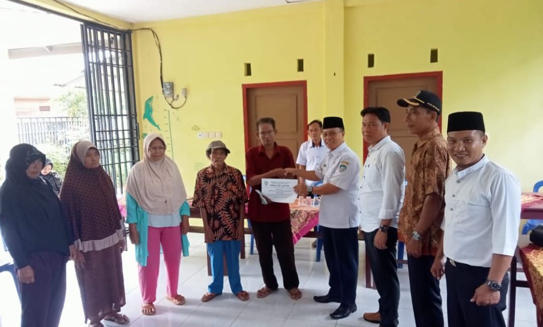 Pemdes Air Latak Kembali Salurkan BLT Dana Desa