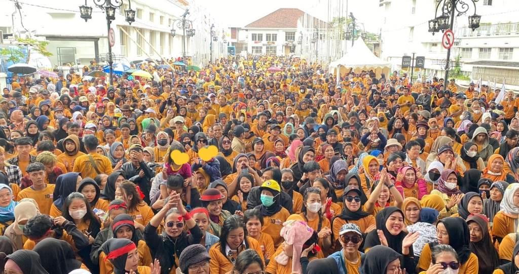 Rakornas Partai Hanura, Puluhan Ribu Kader Padati Gedung Asia Afrika Bandung