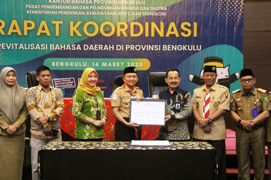 Pemprov Bengkulu Dukung Revitalisasi Bahasa Daerah