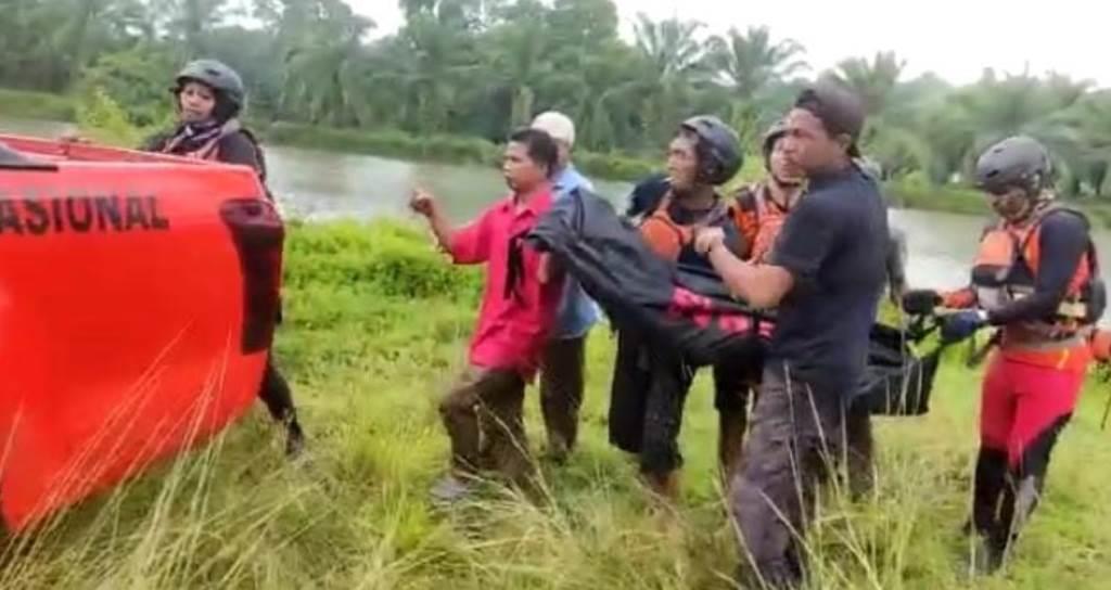 Pelajar Hanyut di Sungai Pandan Seluma Ditemukan Meninggal Dunia