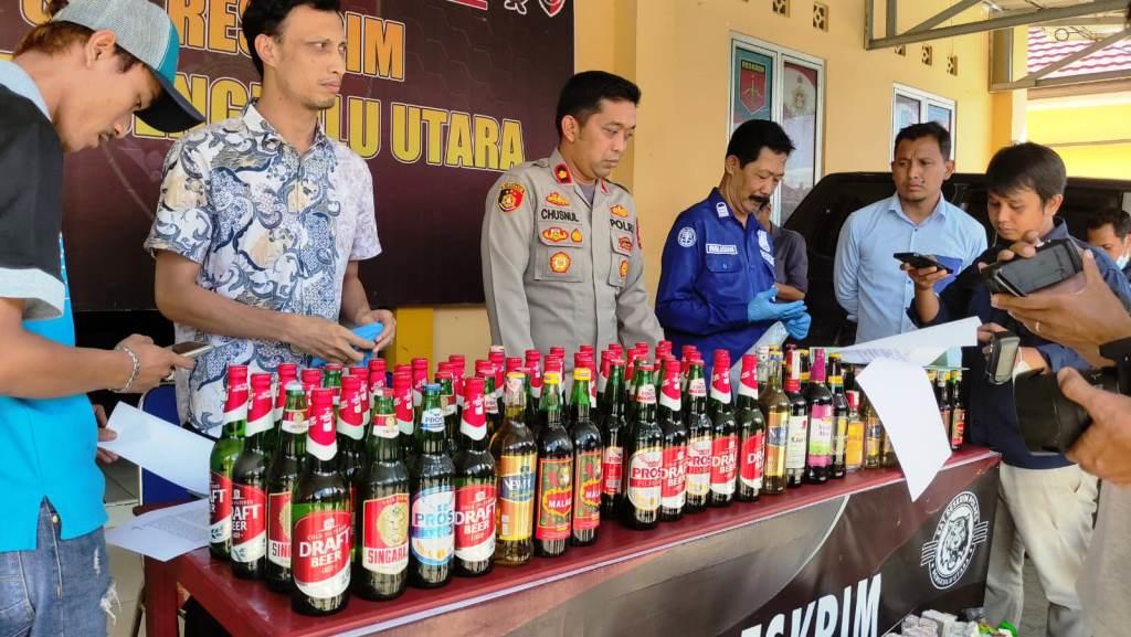Hasil Ops Pekat Nala 2023, Ini Capaian Polres Bengkulu Utara