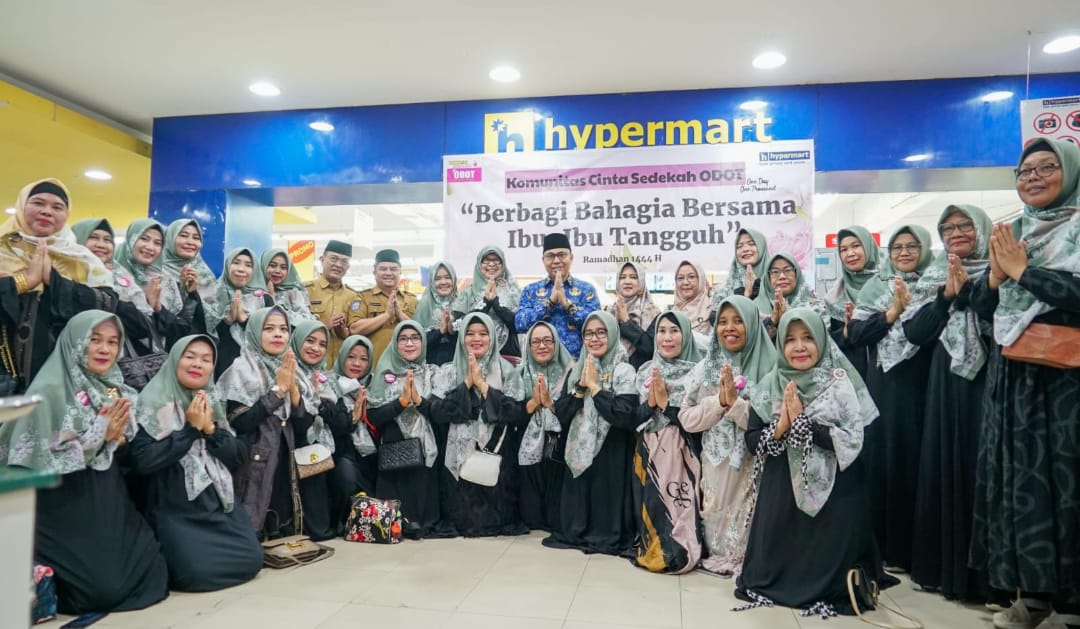 Pemprov Bengkulu Bersama Komunitas Cinta Sedekah ODOT Berbagi Kebahagian