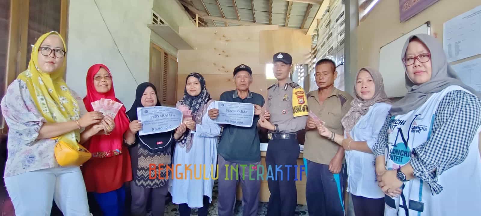 Pemdes Tabeak Dipoa Salurkan BLT-DD Tahap 1 untuk 22 KPM