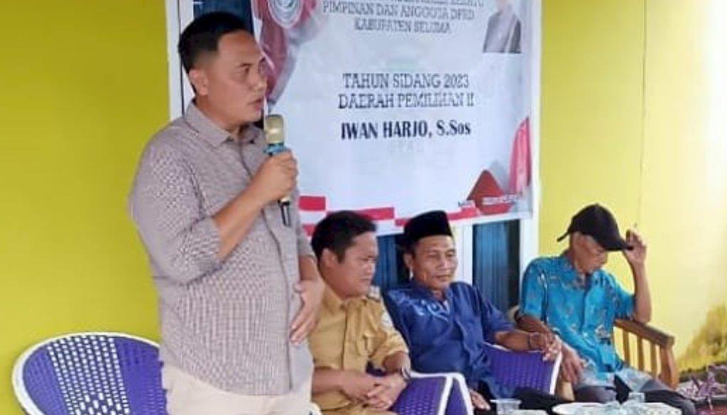 Anggota DPRD Seluma Iwan Harjo Gelar Reses di Desa Taba