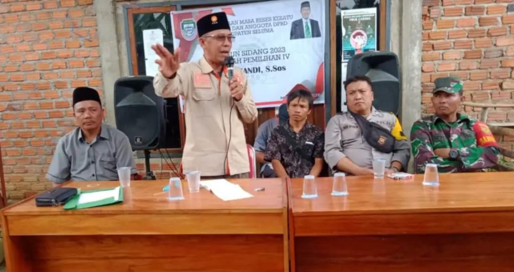 Suhandi Akan Perjuangkan Aspirasi Masyarakat Seluma