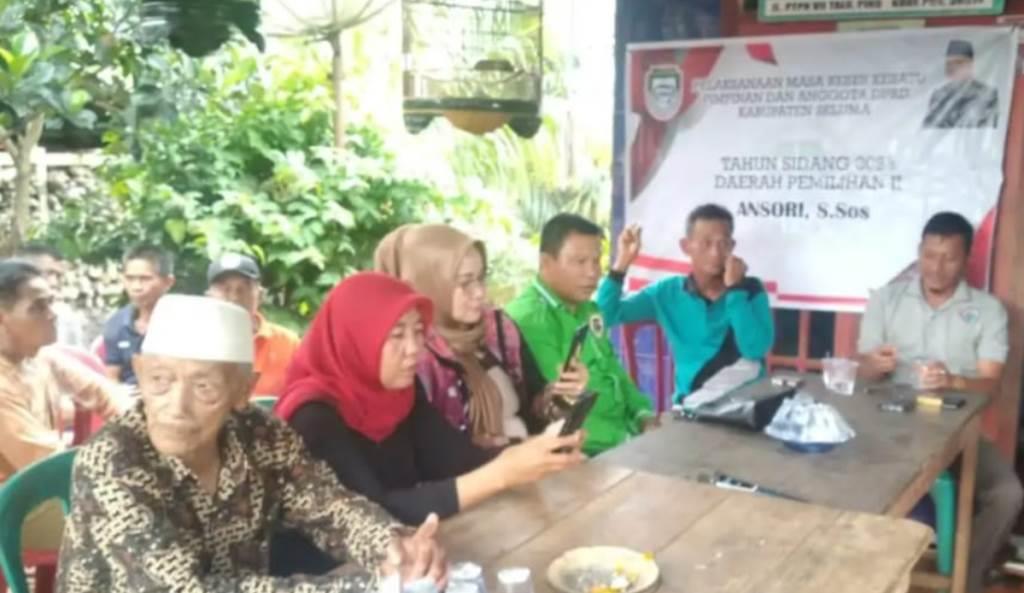 Reses, Anggota DPRD Seluma Ansori Tampung Aspirasi Masyarakat