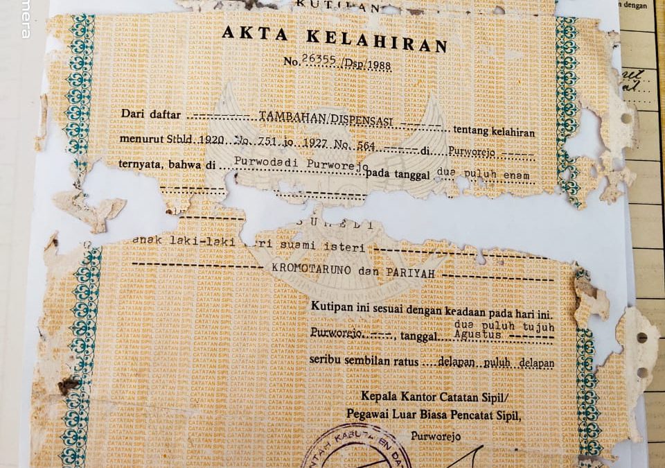 Akta Lahir Hilang atau Rusak Cukup Lampirkan Ini ke Dukcapil Kota Bengkulu