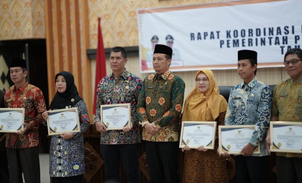 12 OPD Dapat Penghargaan Kearsipan dari Pemprov Bengkulu